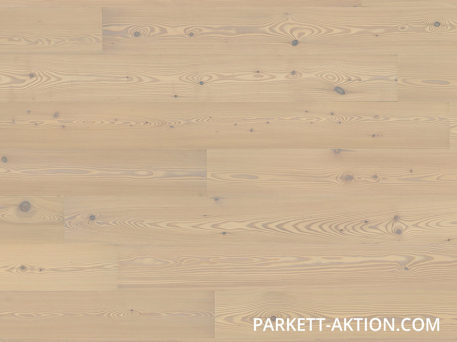 Landhausdiele Lärche astig markant gebürstet weiss geölt