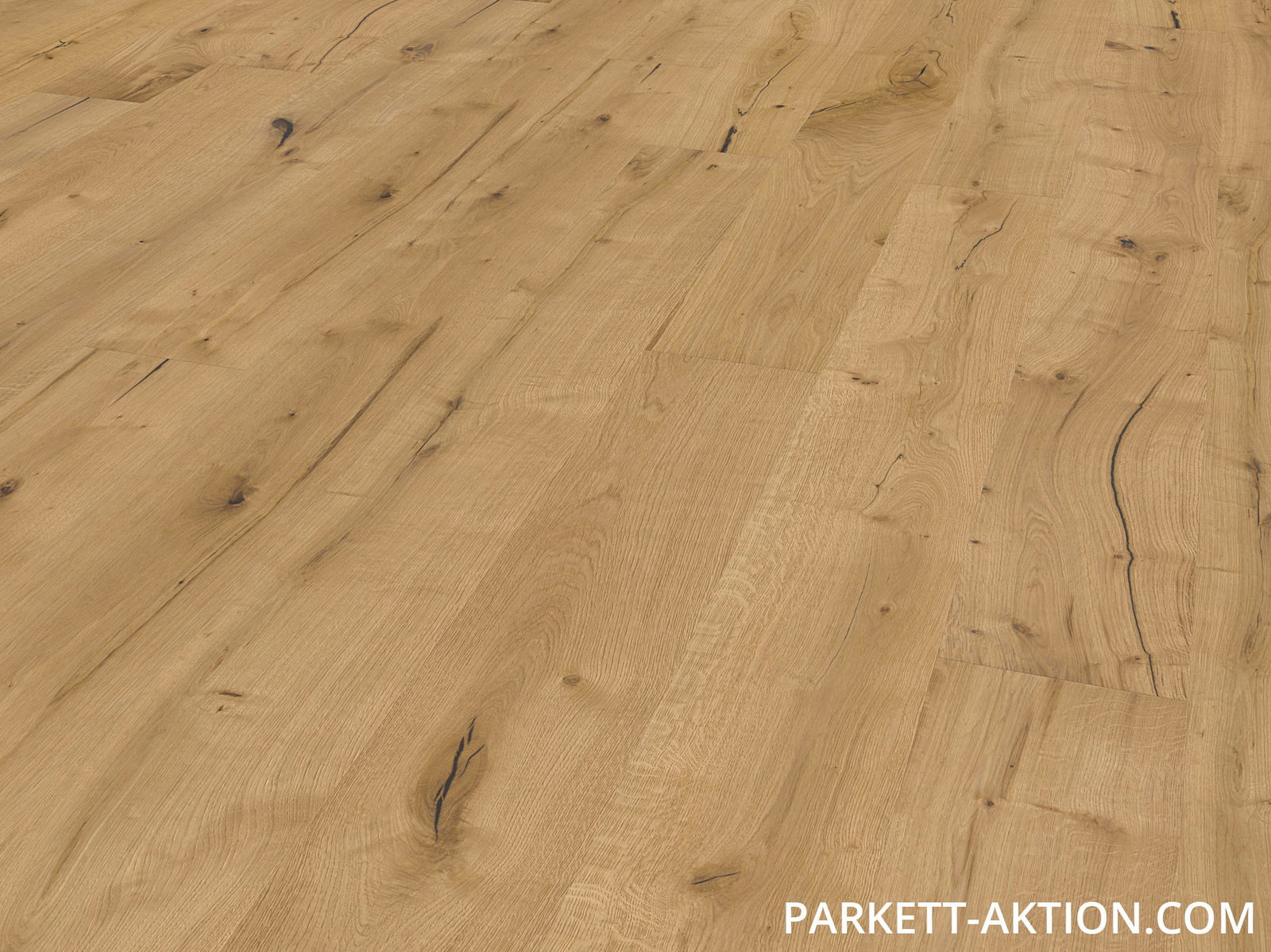 Parkettdielen Wildeiche hell gebürstet geölt 190