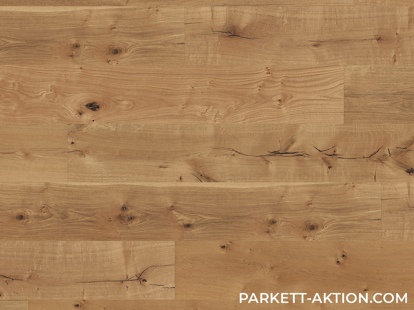 Gutsdiele Wildeiche hell gebürstet wohnfertig geölt