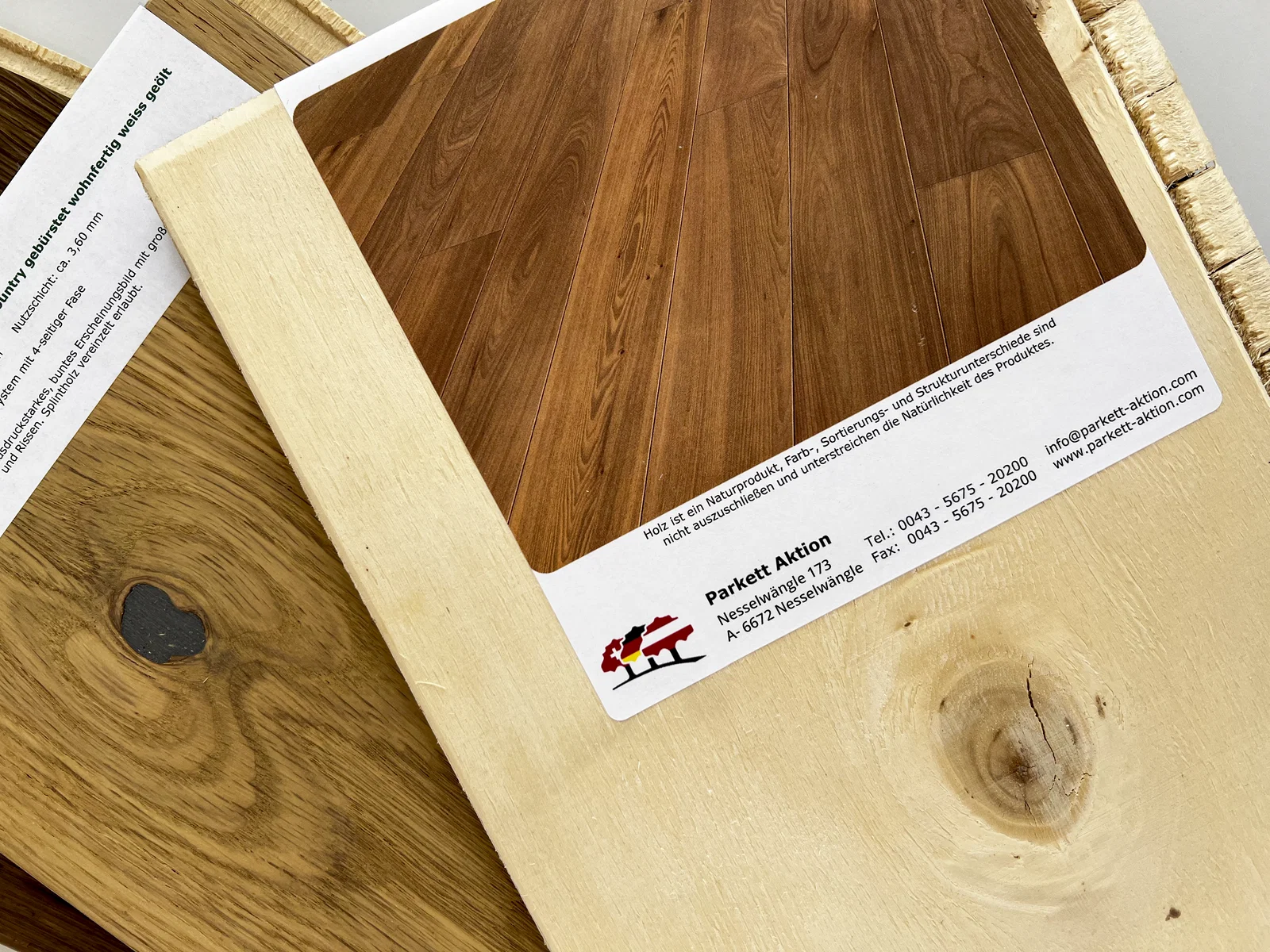 Parkettmuster von Parkett Aktion