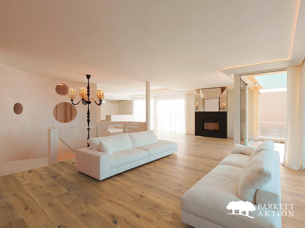 3-Schicht Landhausdiele Eiche rustikal natur geölt