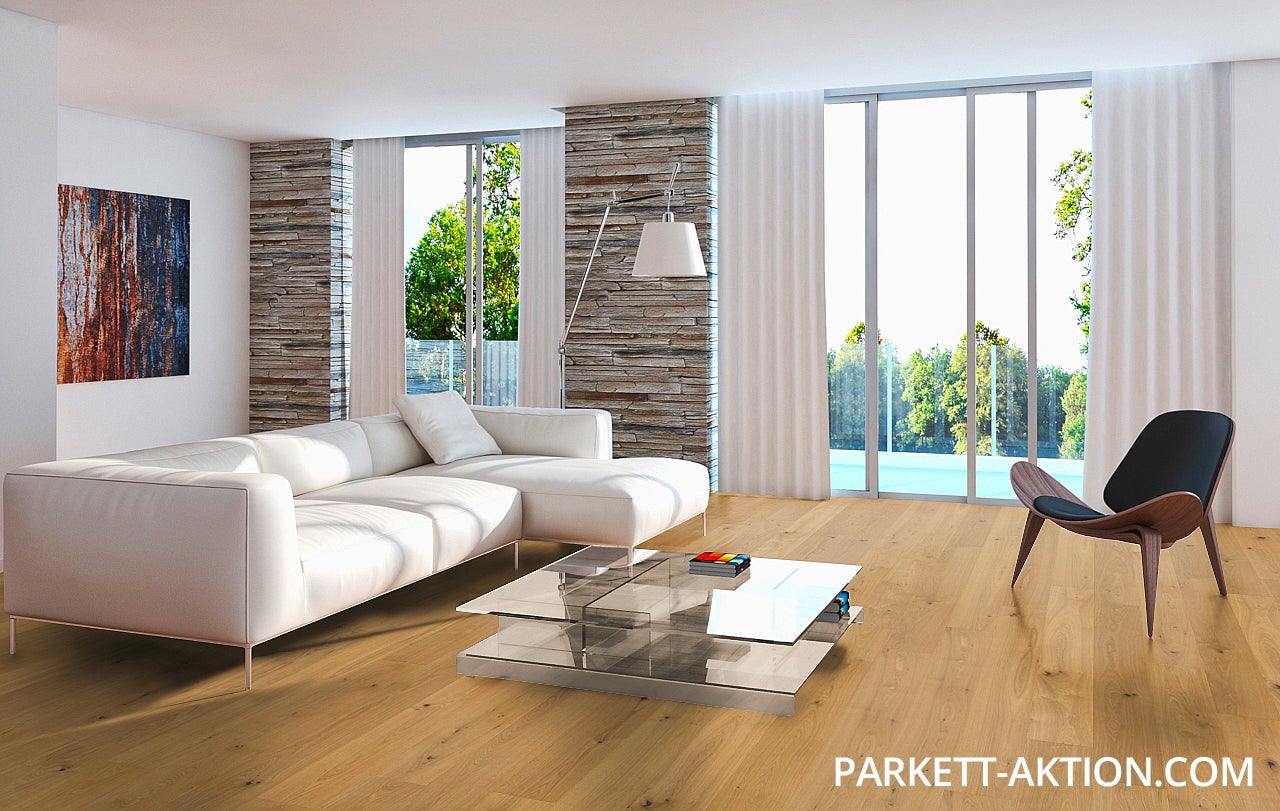 Landhausdiele Eiche country gebürstet geölt