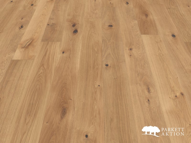 Klickparkett Diele Eiche Country gebürstet matt lackiert