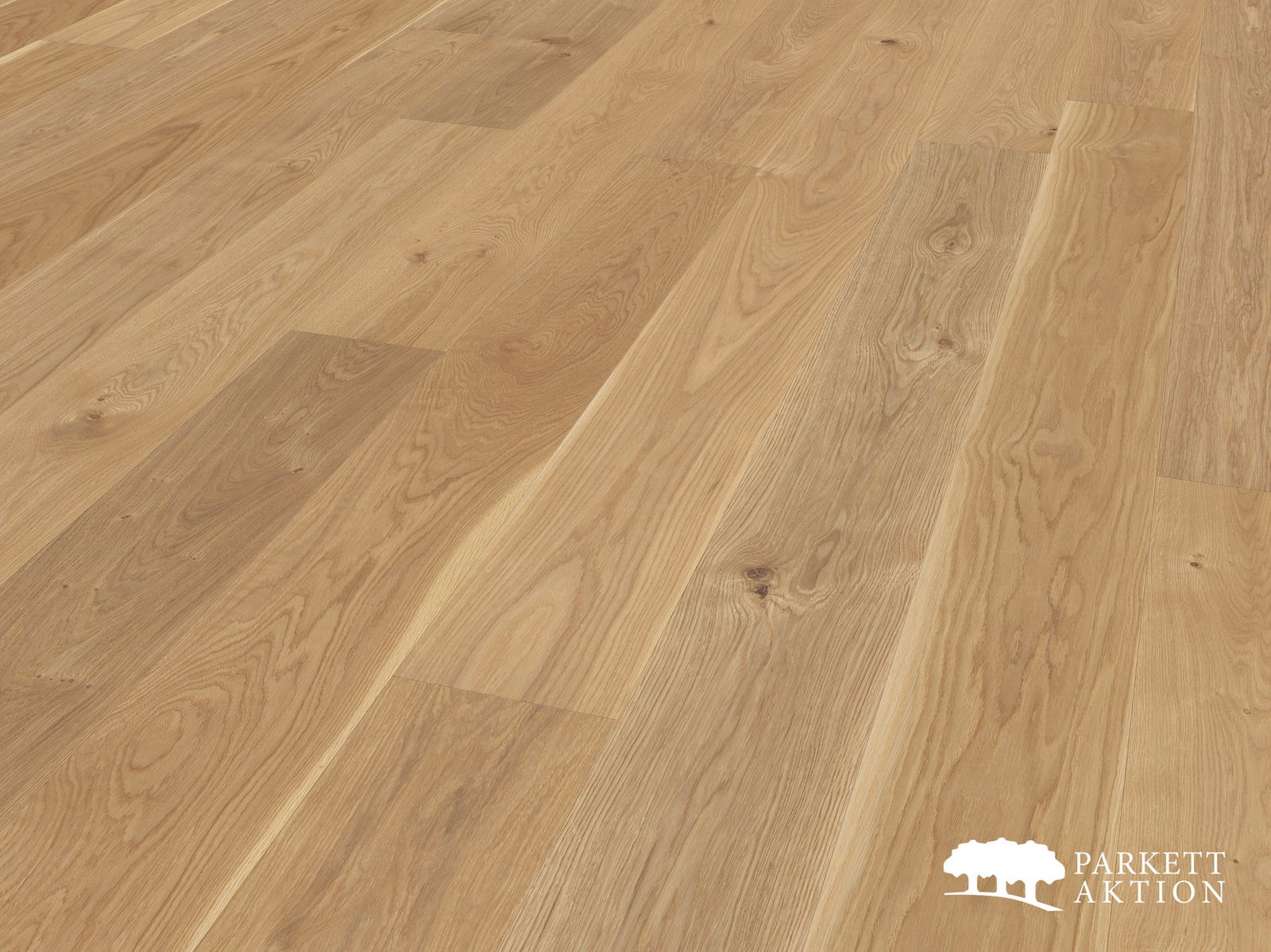 Parkett Dielen Eiche hell astig markant gebürstet geölt