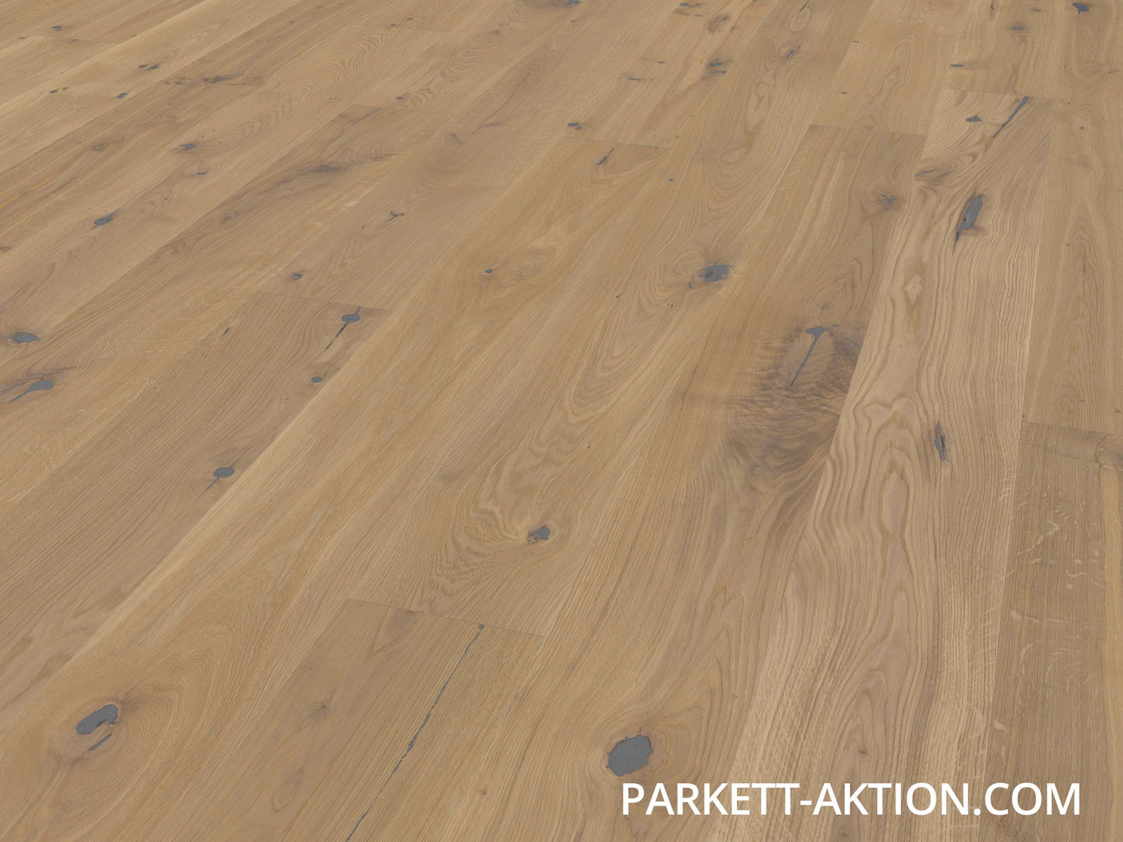 Landhausdielen Eiche Compakt gebürstet weiss geölt