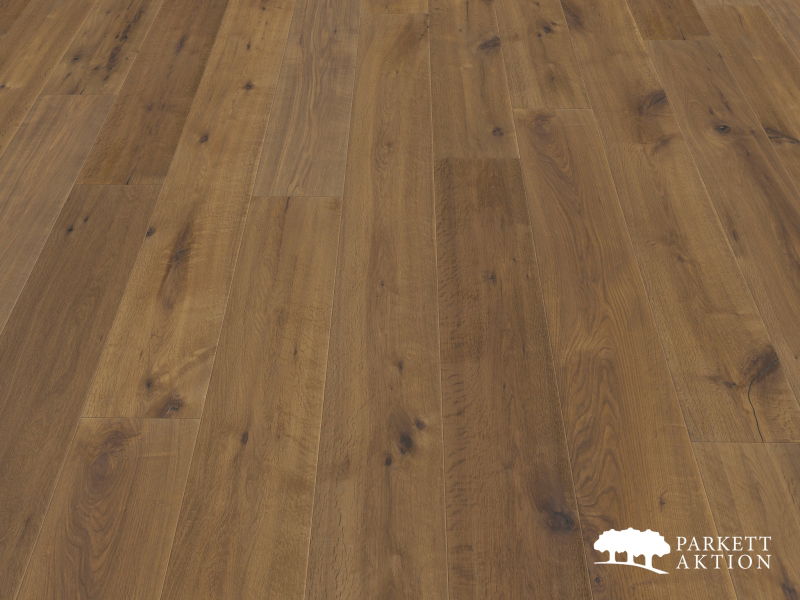 Vintage Diele Eiche handgehobelt geräuchert geölt