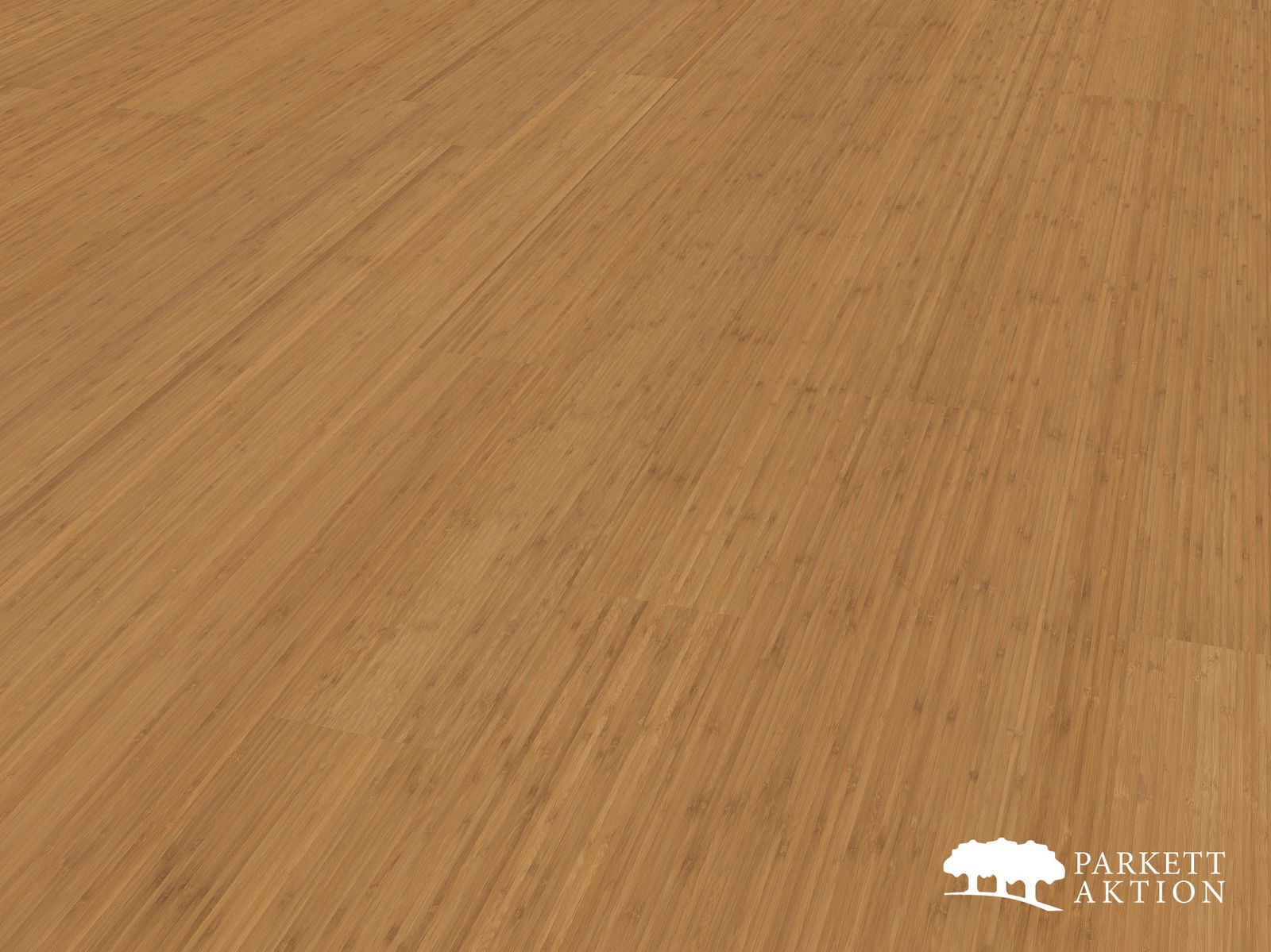 Bambus Parkett coffee dunkel vertikal lackiert