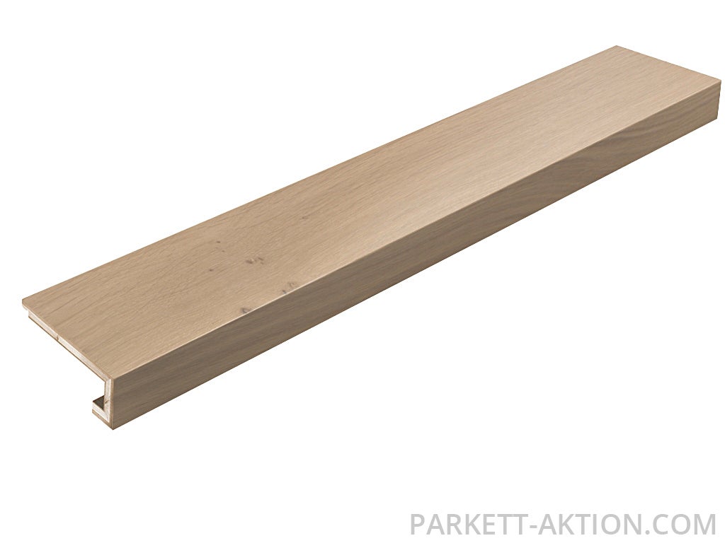Parkett Treppen Profil Home 101250 Breitdiele Eiche country handgehobelt weiss geölt