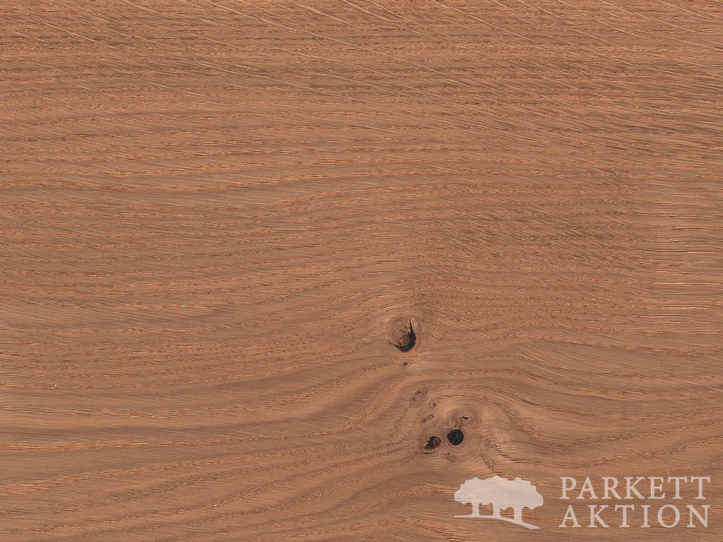 Parkett Landhausdiele Eiche lackiert gebürstet astig