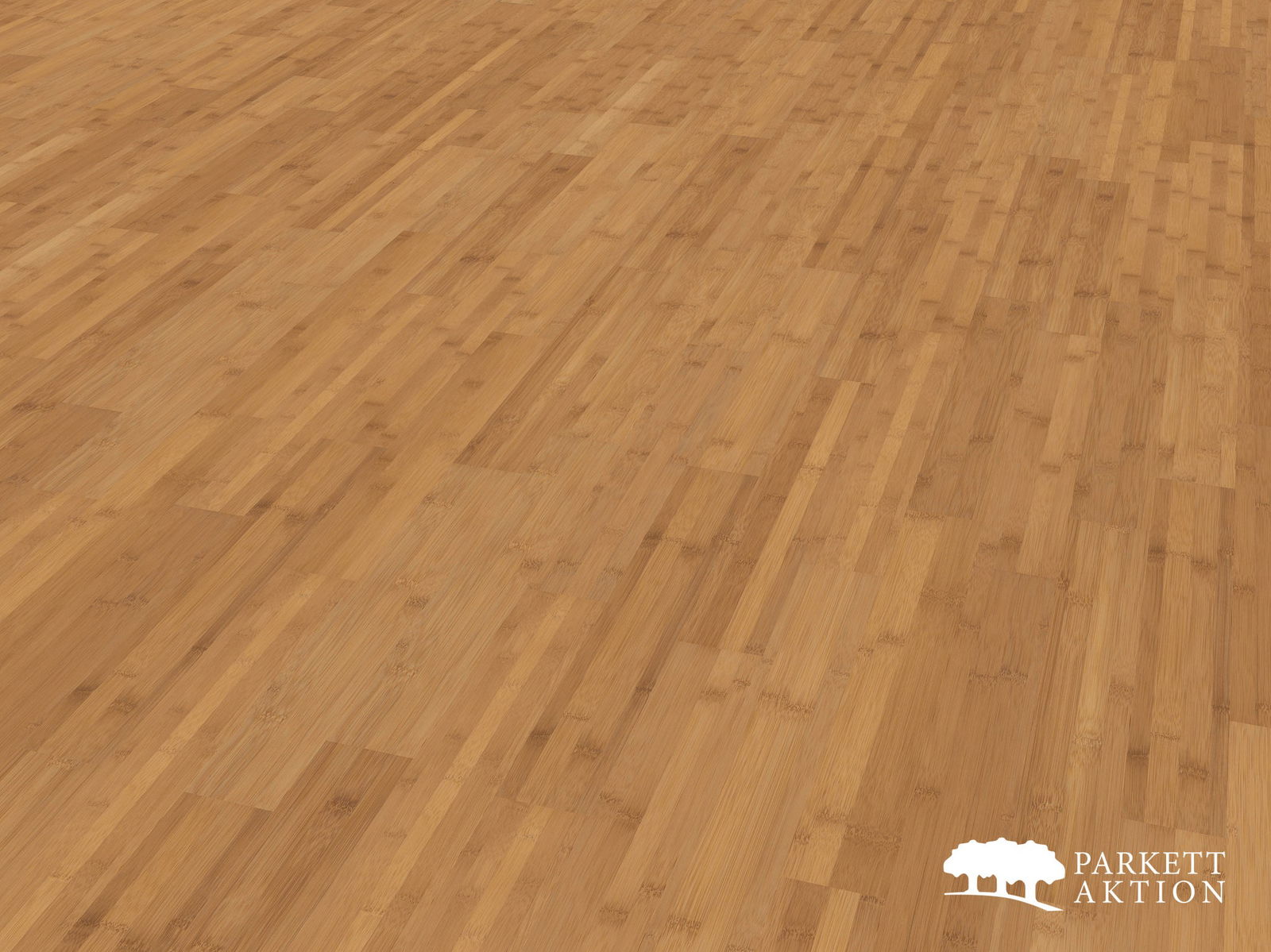 Klebeparkett Bambus dunkel lackiert