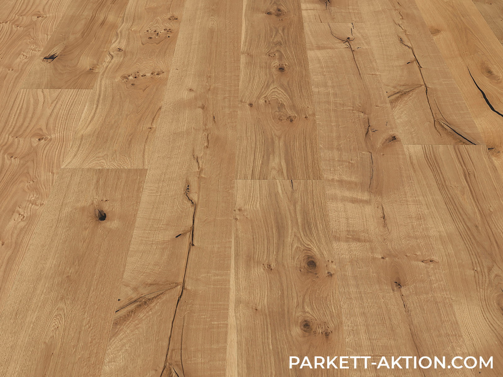 Parkett Dielen Eiche Wildeiche geölt gebürstet klickparkett fertig