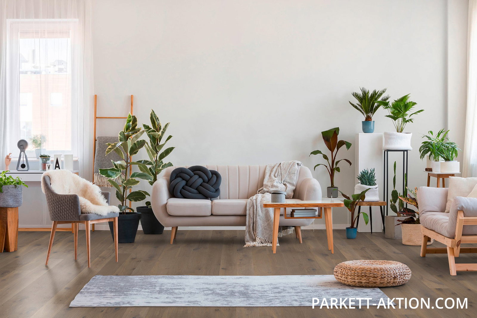 Parkett Eiche Diele country astig tief gebürstet weiss geölt