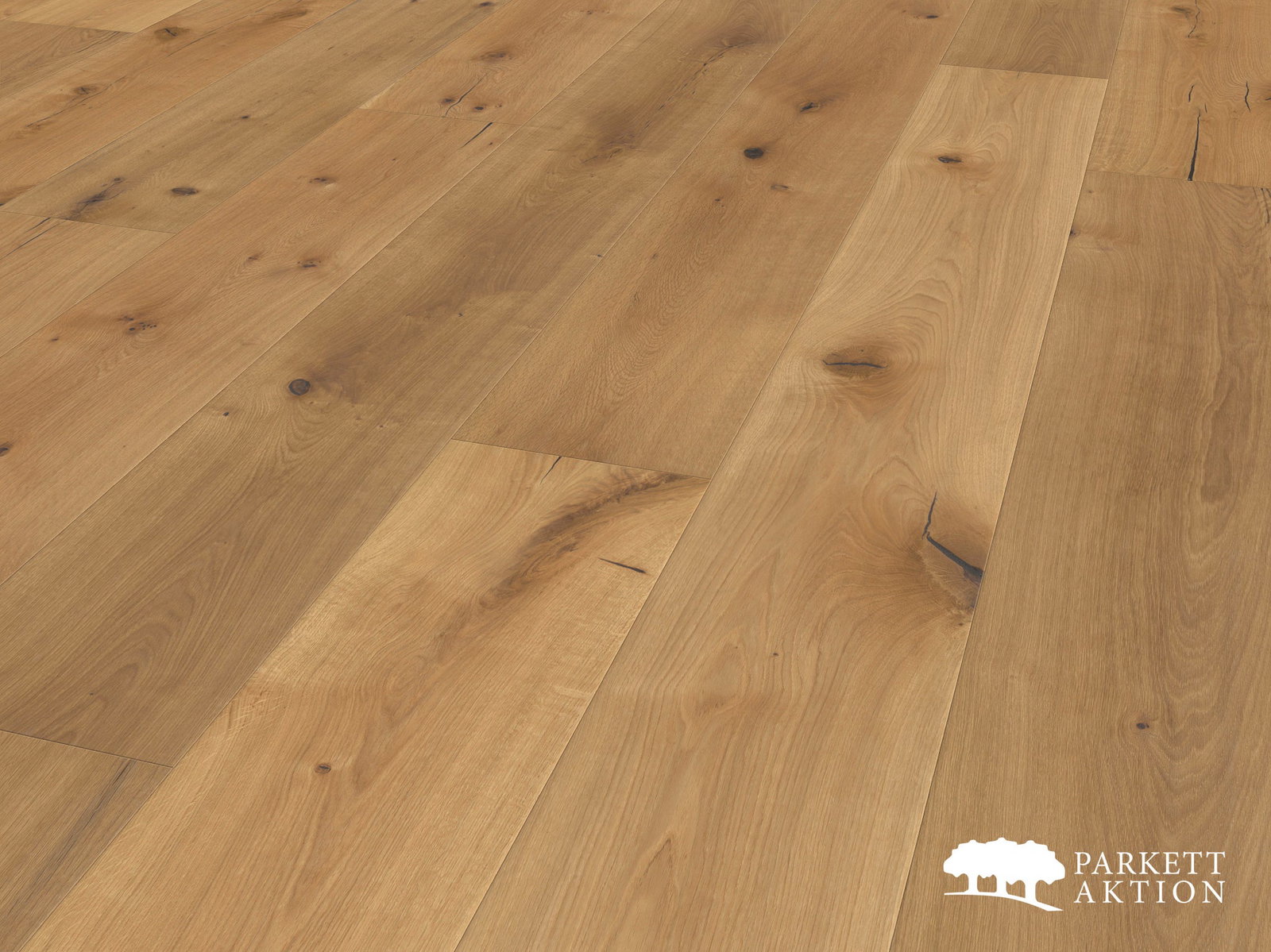 Breitdielen Eiche Country handgehobelt geölt