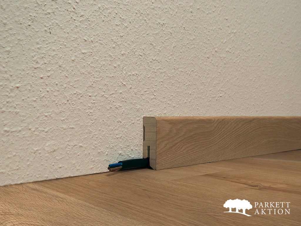 Sockelleisten Eiche Modern Furniert Clipsystem