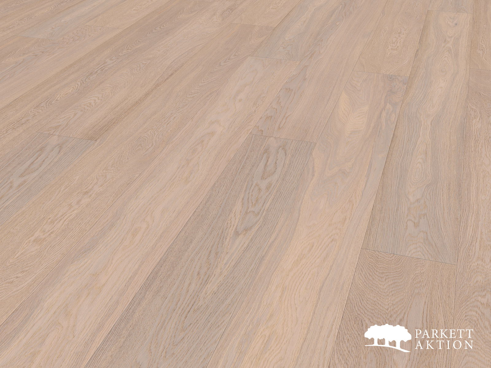 Landhausdiele Eiche luxus weiss geölt gebürstet