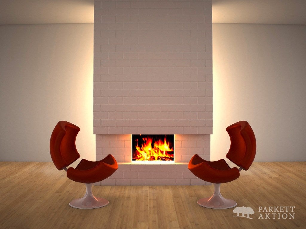 Bambus 2 Schicht Parkett dunkel geölt