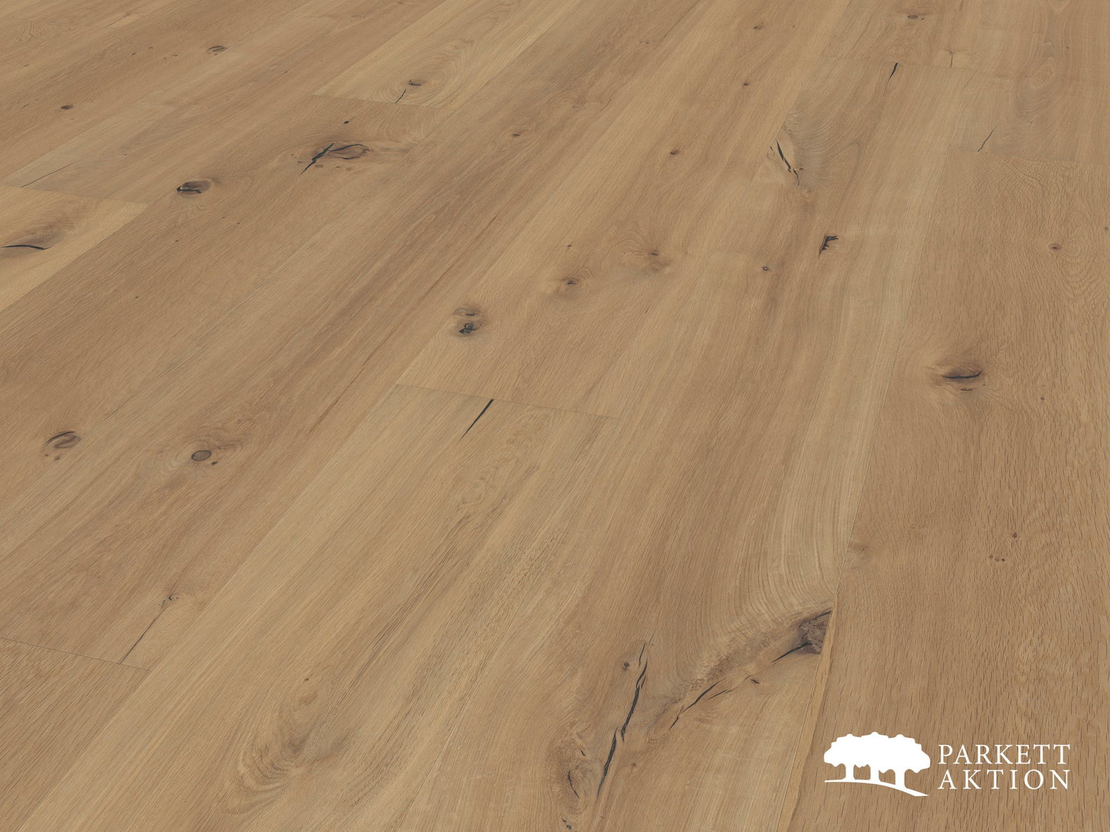 Breitdielen Eiche country Rohholz Optik handgehobelt geölt mit Klick System