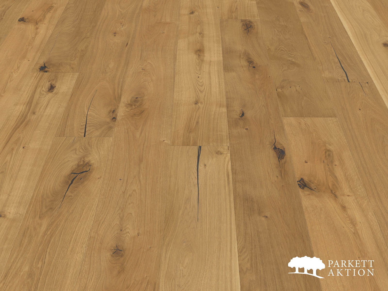 Klickparkett Diele Eiche rustikal geölt gebürstet