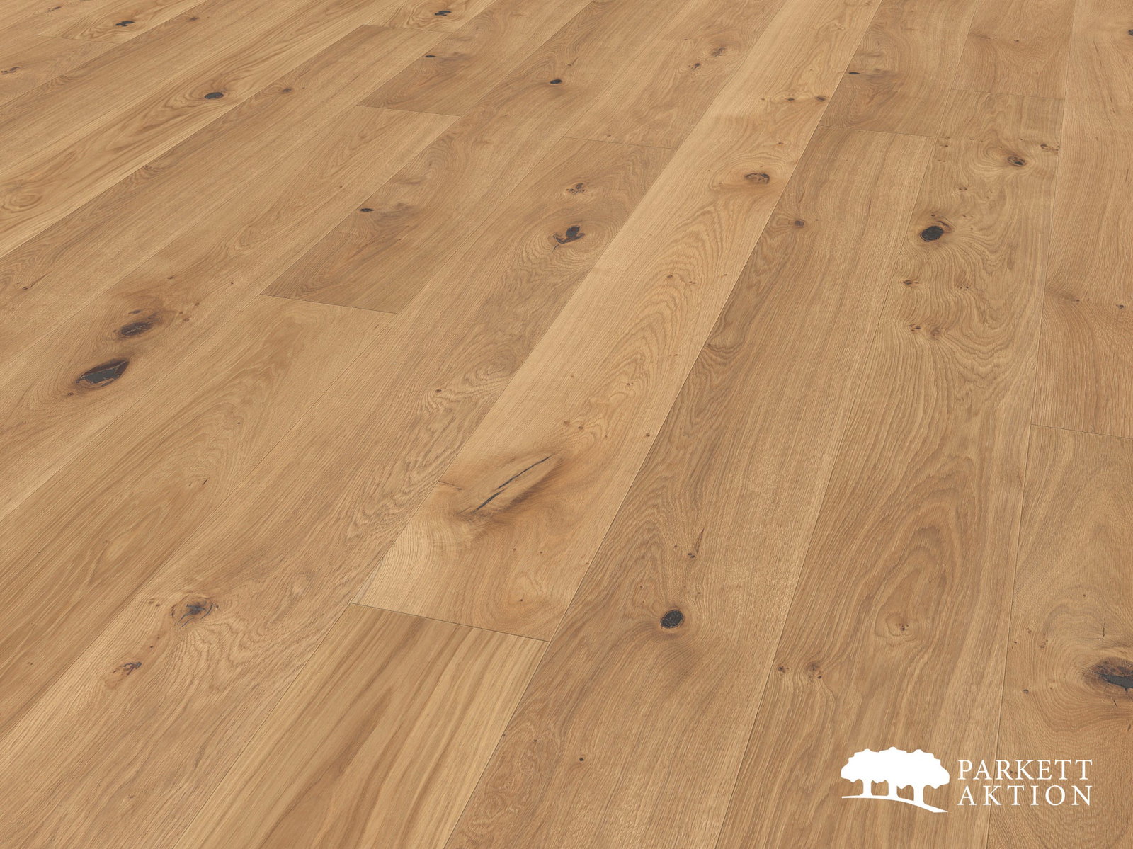 Landhausdielen Eiche hell country gebürstet geölt Klick System