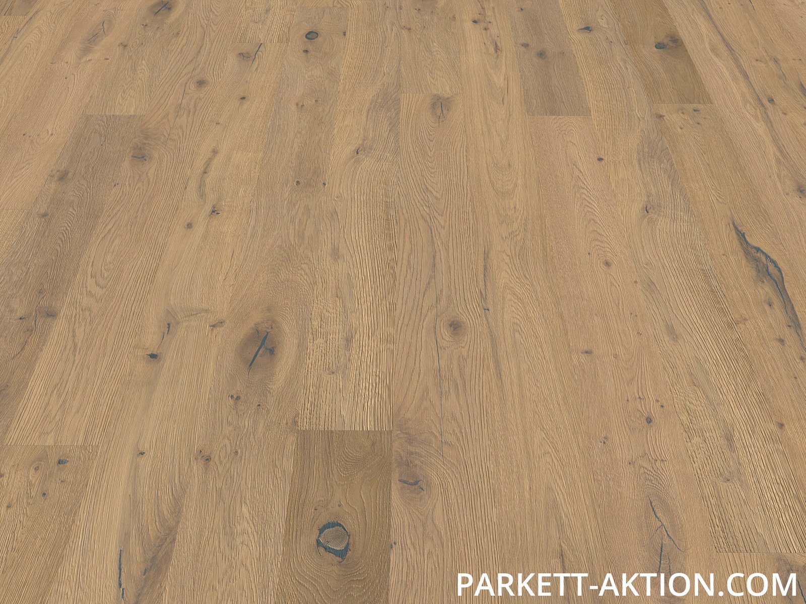 Echtholzparkett Diele Eiche country gebürstet Rohholz geölt