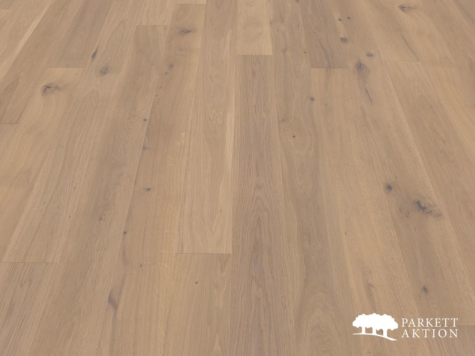 2-Schicht Parkett Dielen Eiche weiß geölt