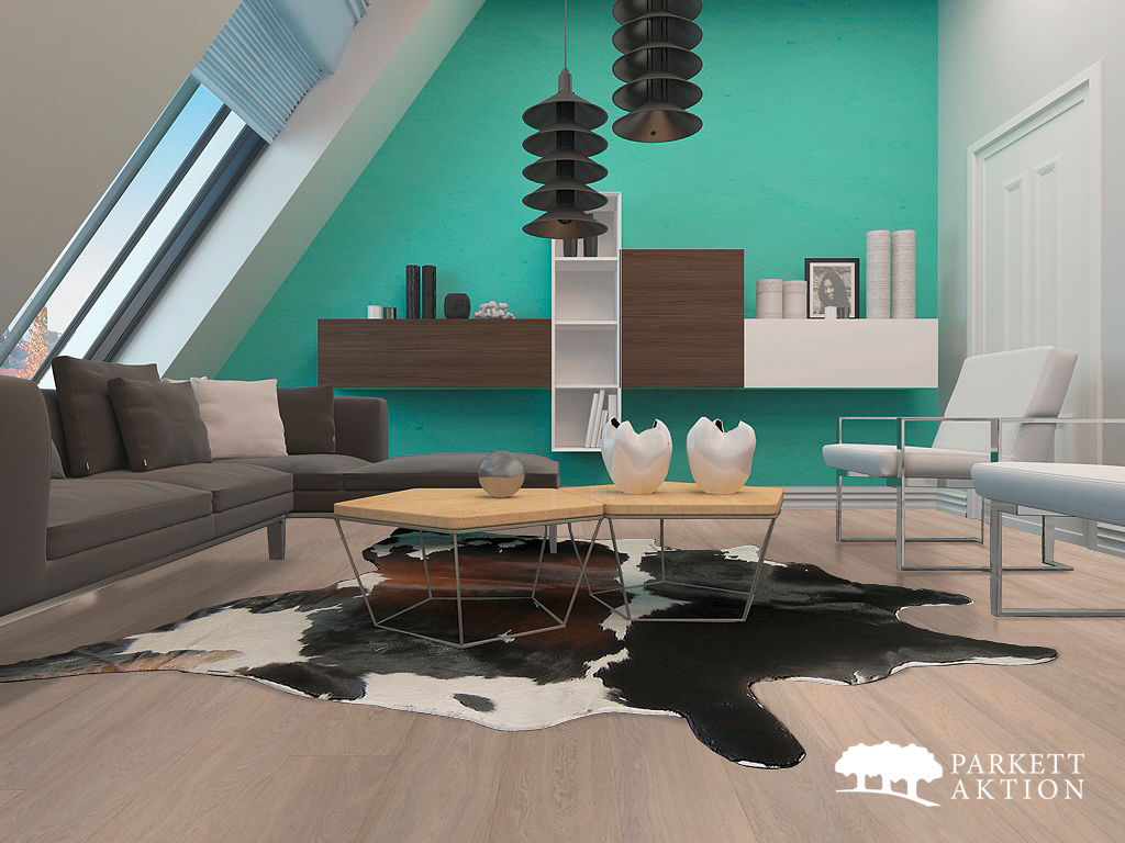 3-Schicht Landhausdiele Eiche luxus weiß geölt