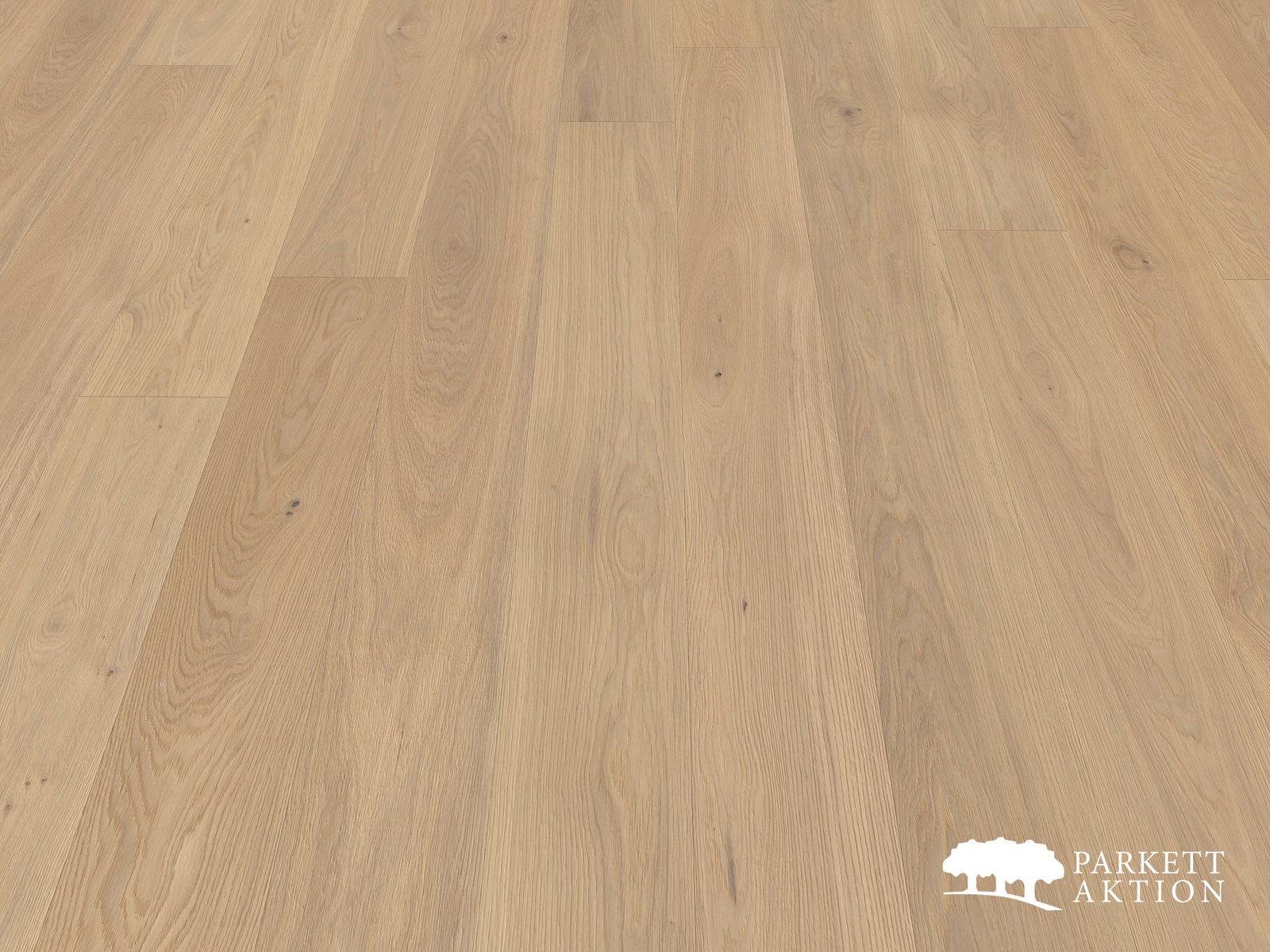 Parkett Landhausdiele Eiche weiß geölt gebürstet astig