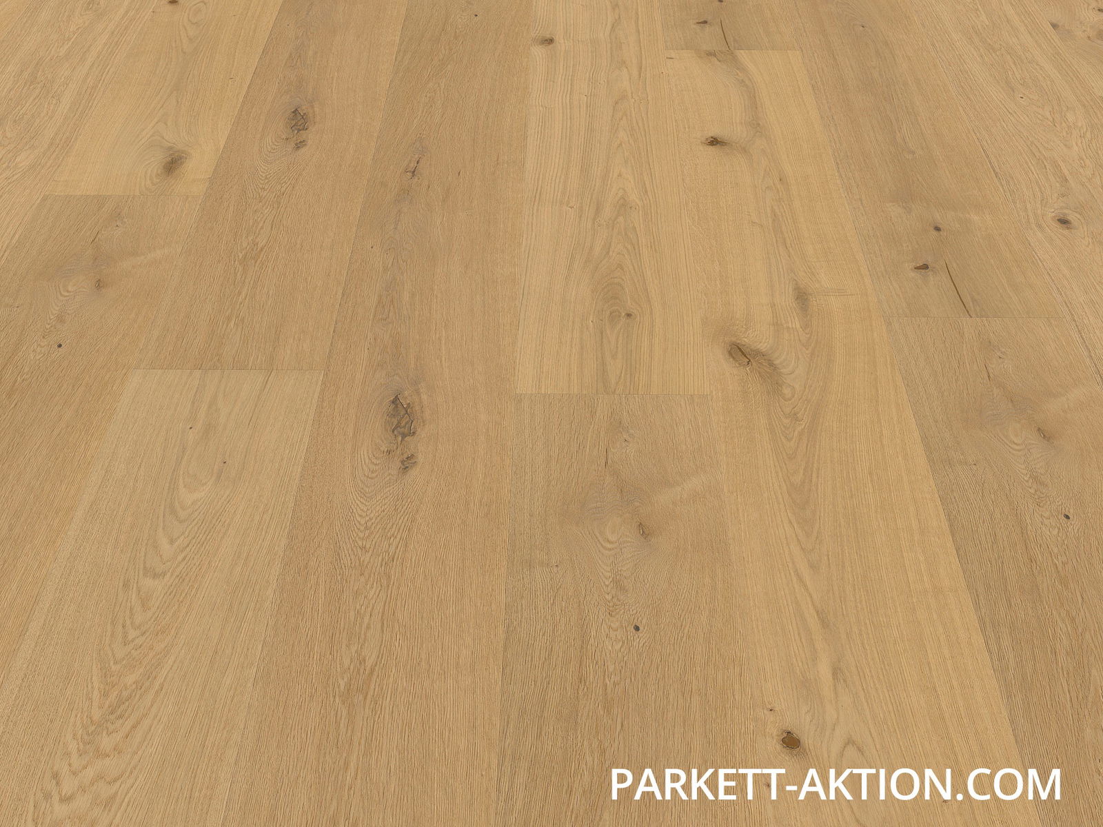 Gutsboden Eiche astig plus gebürstet geölt in Rohholzoptik