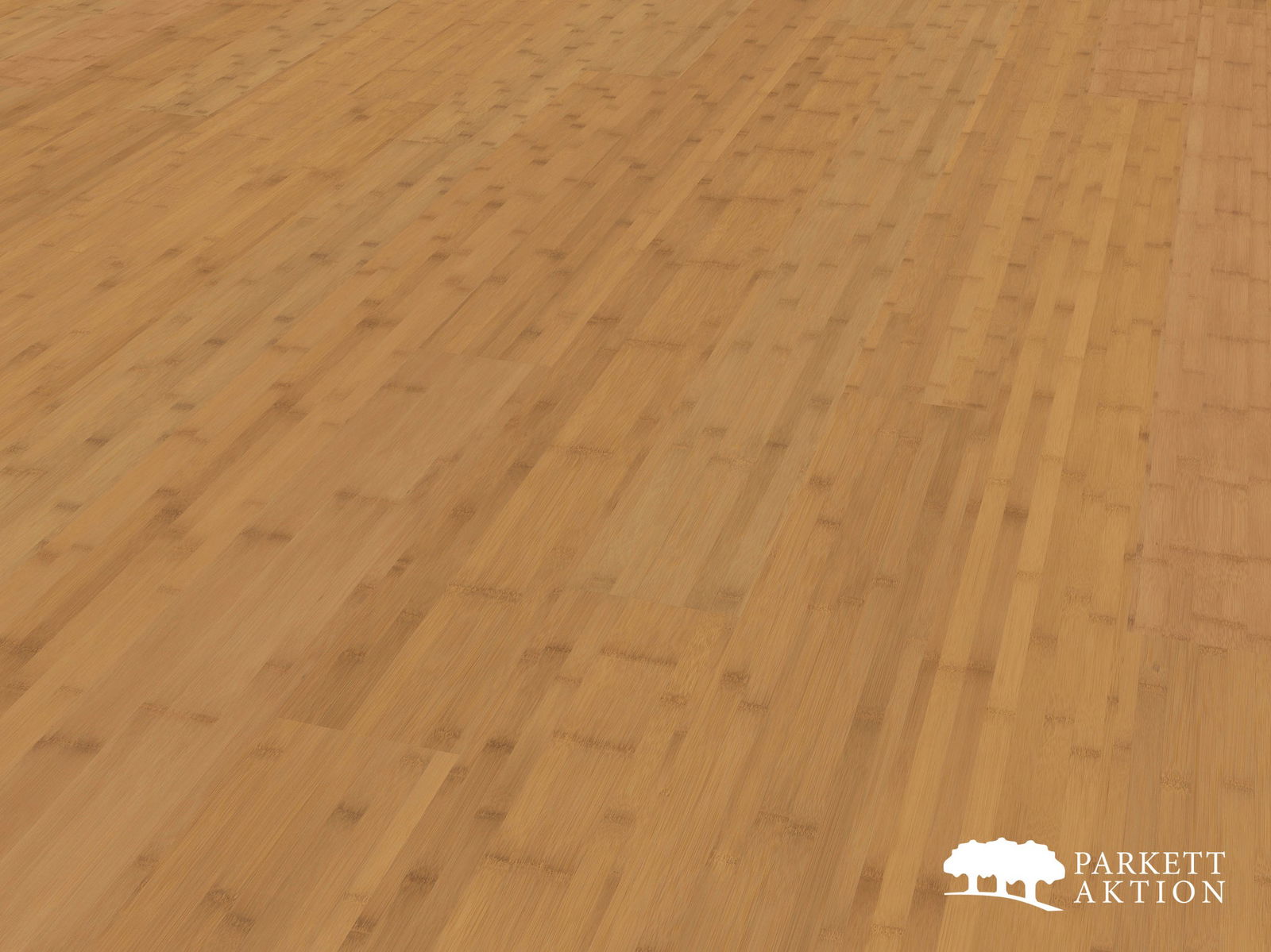 Bambus Parkett dunkel coffee lackiert