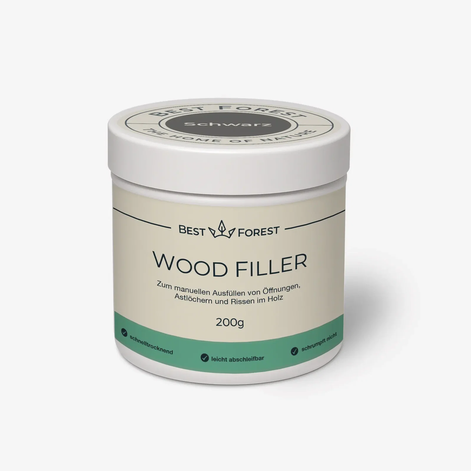 Best Forest Woodfiller schwarz
