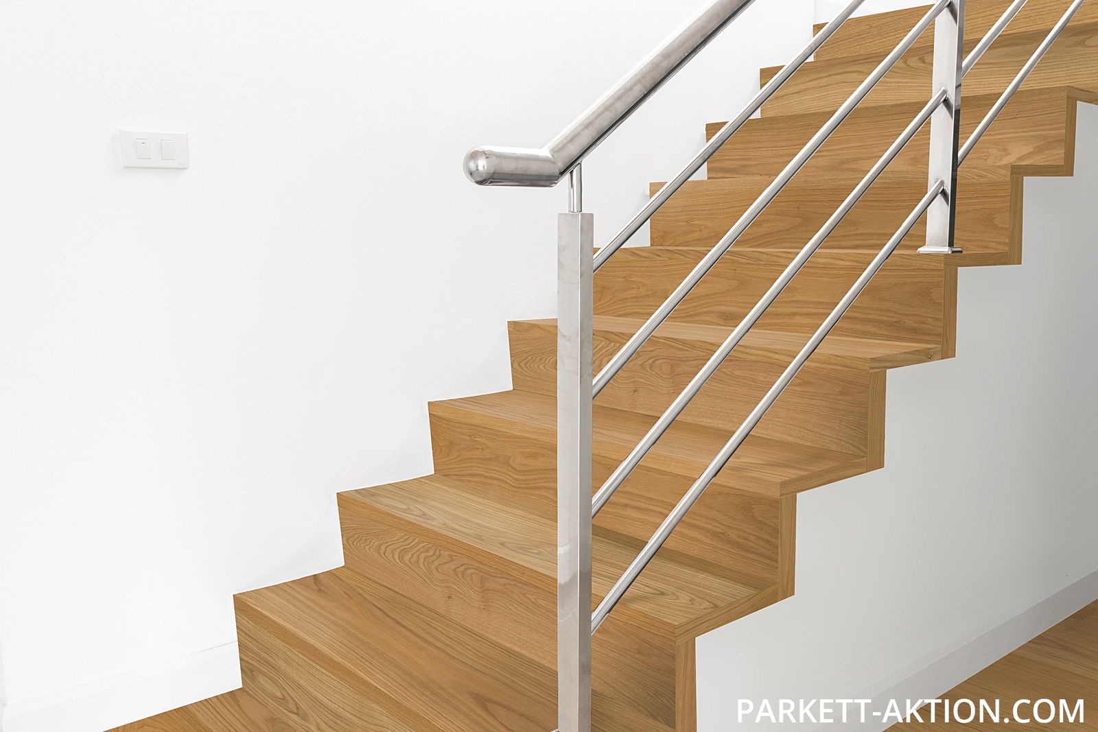 Parket Treppen profil l modern gebürstet eiche natur geölt