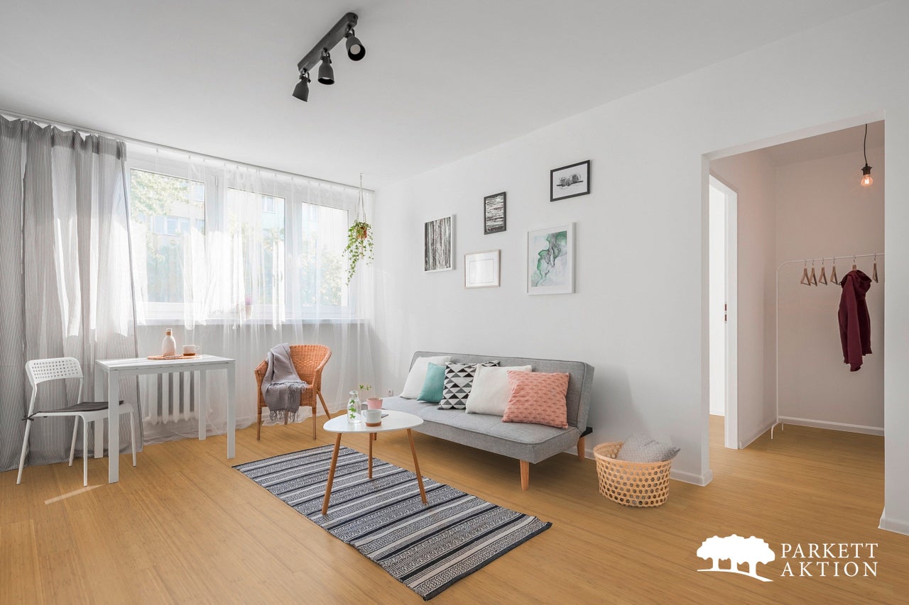 Bambusparkett coffee dunkel versiegelt