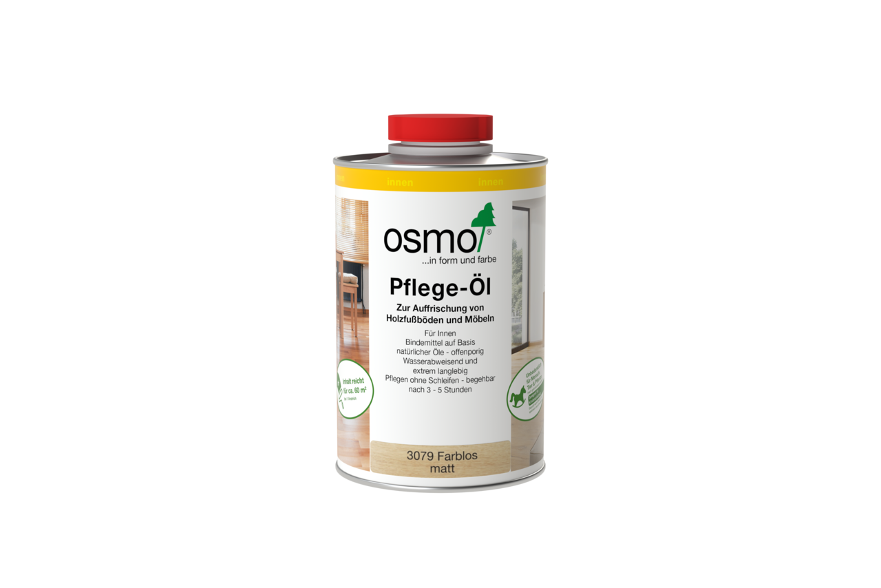 OSMO Pflege-Öl 3079 farblos matt